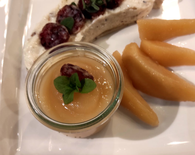 BRATWURST-Griessbrei